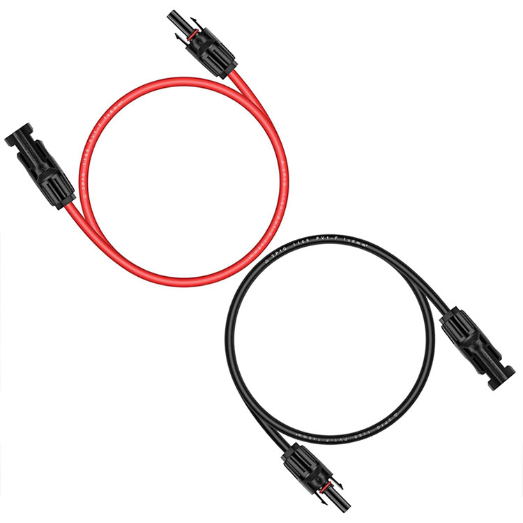 سولر چارج ڪنٽرولر لاءِ 3Ft 10AWG فوٽووولٽڪ ڪيبل